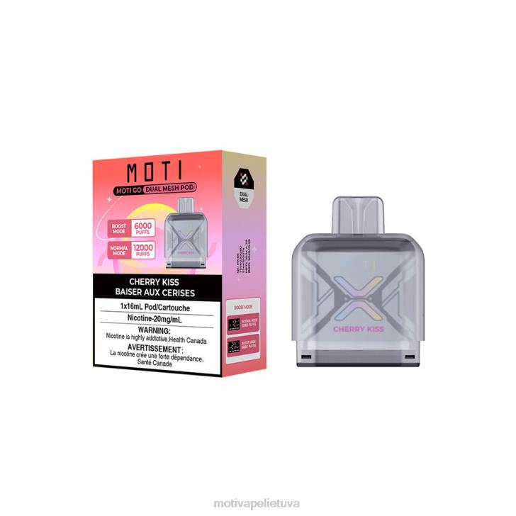 MOTI Vape Kit Lietuva T06689 | MOTI Go Pro vienkartinė dėžutė arbūzų mėtų