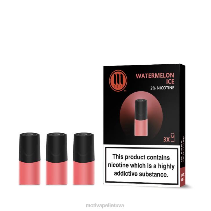 MOTI Vape Kit Lietuva T06699 | MOTI klasikinės ankštys arbūzų ledas