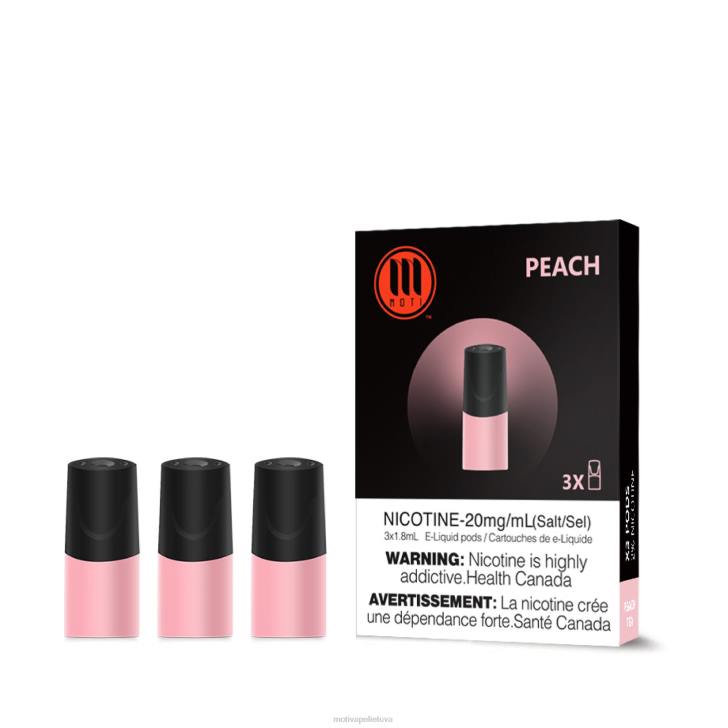 MOTI Vape Lietuva T066102 | MOTI klasikinės ankštys persikų
