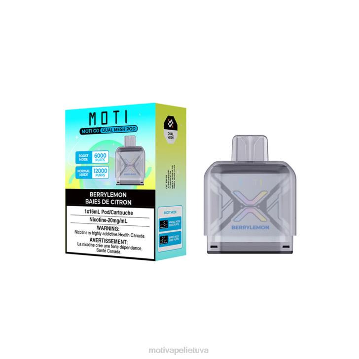 MOTI Vape Price T06696 | MOTI Go Pro vienkartinė dėžutė vyšnių bučinys