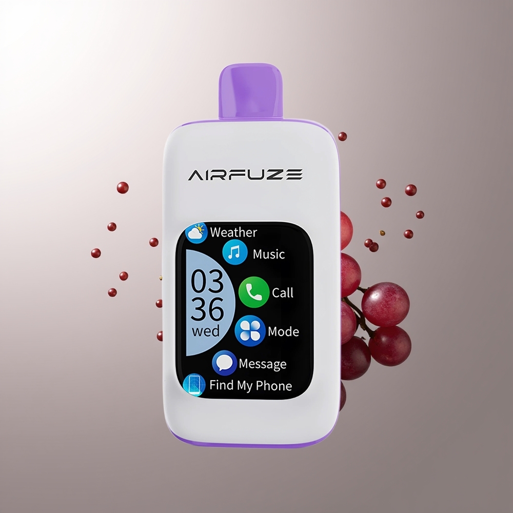 AirFuze Smart Pro 40000 Pūkų Vynuogių Sprogimas Rechargeable Smart Touch Wireless