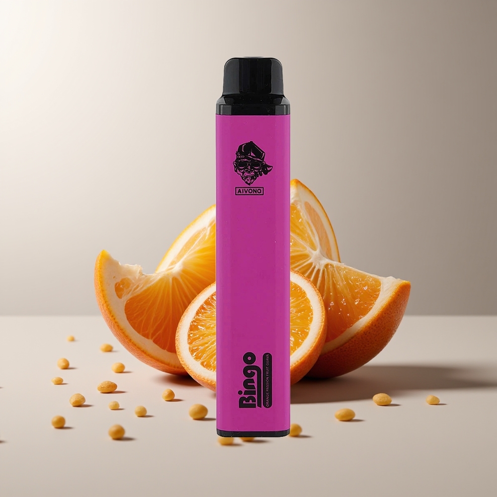 Aivono Aim Bingo 4000 Pūkų Apelsinas Pasiflora Gvajava 10mL 1000mAh 5%