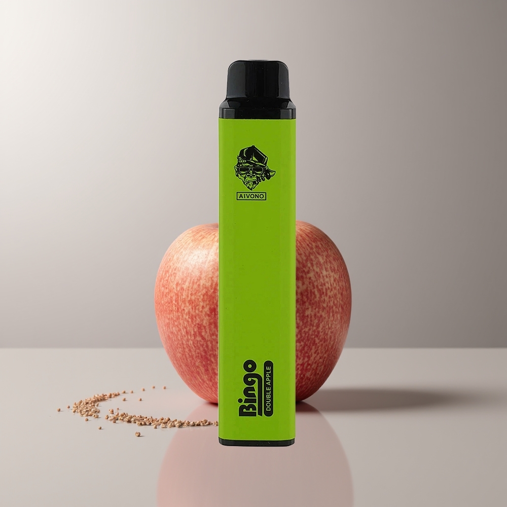 Aivono Aim Bingo 4000 Pufų Vienkartinės Elektroninės Cigaretės Dviguba Obuolys 10mL 1000mAh 5%