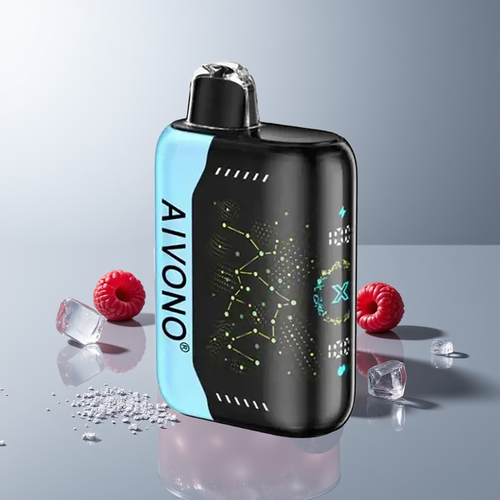 Aivono Aim Boom 25000 Pūsų Mėlynųjų Uogų ir Ledinis 28ml 650mAh 1.2Ω