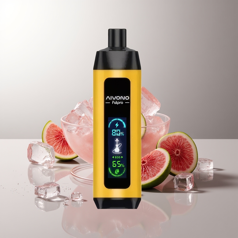 Aivono Aim Fatpro 22000 Pūsų Žalias Ledas 28ml 600mAh 0.6Ω