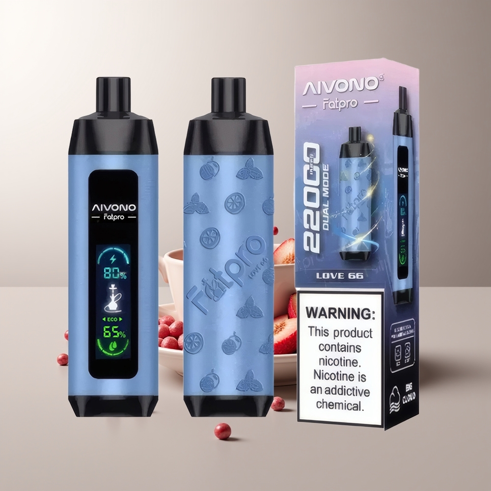 Aivono Aim Fatpro 22000 Puffs Meilė 66 28ml 600mAh 10 skonių