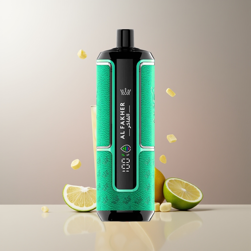 Al Fakher Crown Bar 15K Citrinų Žaliųjų DTL 22ml 600mAh Type-C