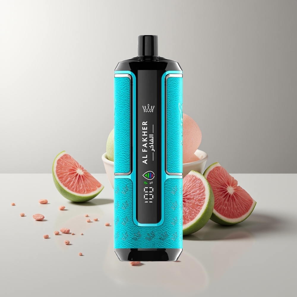 Al Fakher Crown Bar 15K Guminė Mėta Hypermax DTL 22ml 600mAh Type-C