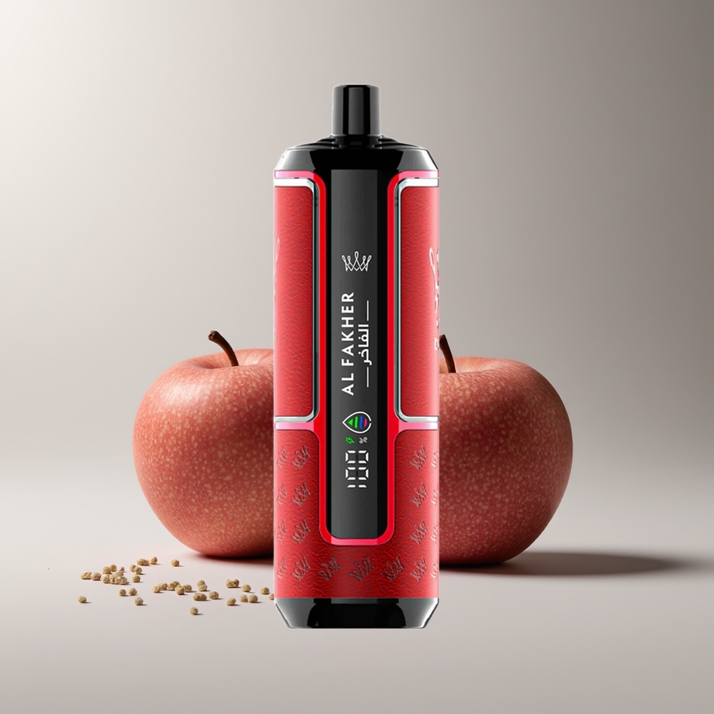 Al Fakher Crown Bar 15K Hipermax Dvynuogų Obuolių Nešiojamasis Vapas Kitas
