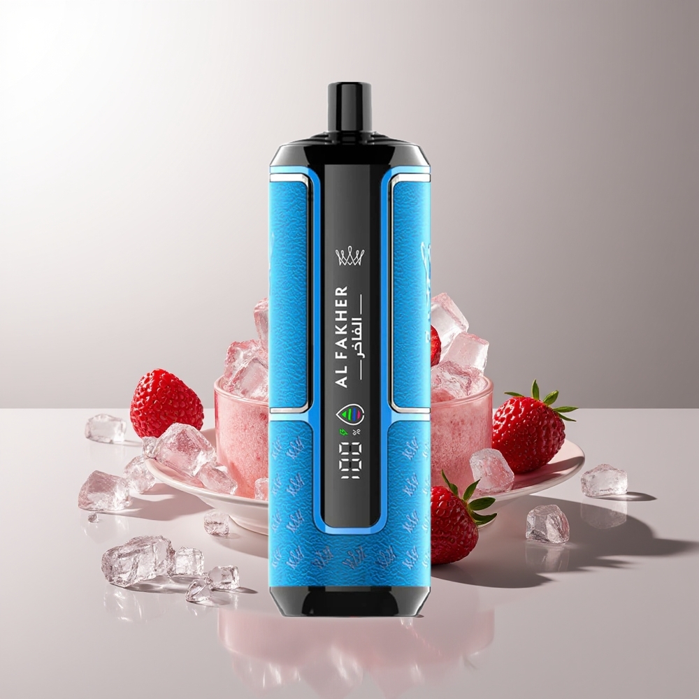 Al Fakher Crown Bar 15K Hipermax Panaudojamas Vaporizatorius Uogienės Ledas 22ml 600mAh Type-C