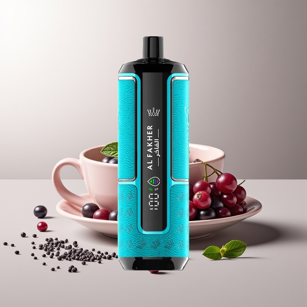 Al Fakher Crown Bar 15K Juodųjų Serbentų Mėta Hypermax DTL 22ml 600mAh Type-C