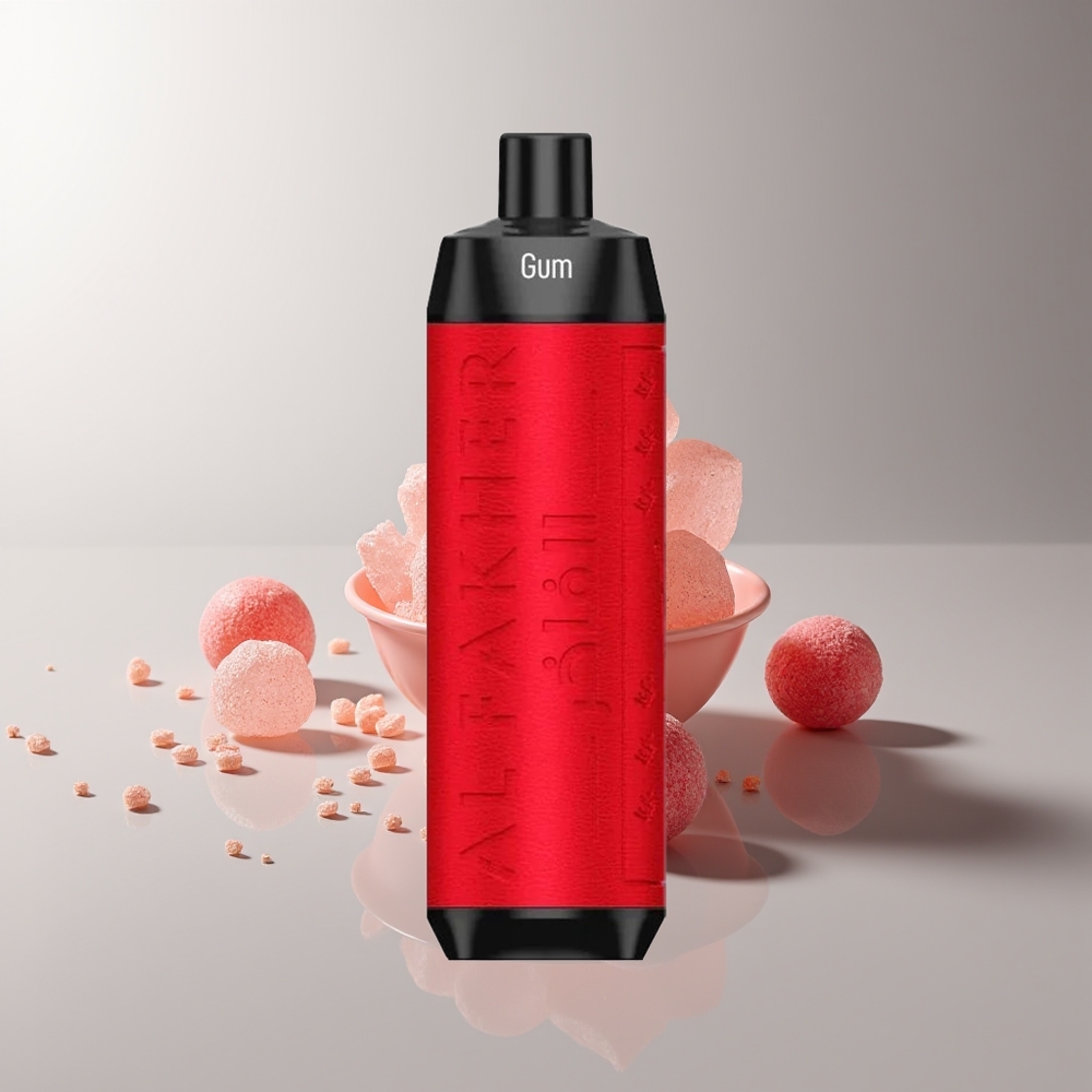 Al Fakher Crown Bar 8000 Kristalinis Vienkartinis Vapas Gumo Skonis 600mAh USB-C 18ml