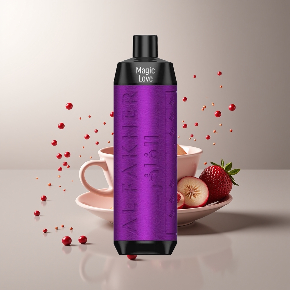 Al Fakher Crown Bar 8000 Kristalinis Vienkartinis Vapas Magiška Meilė 600mAh 18ml 5mg