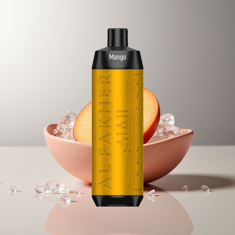 Al Fakher Crown Bar 8000 Mango Ledas Kompaktinis USB Type-C 18ml