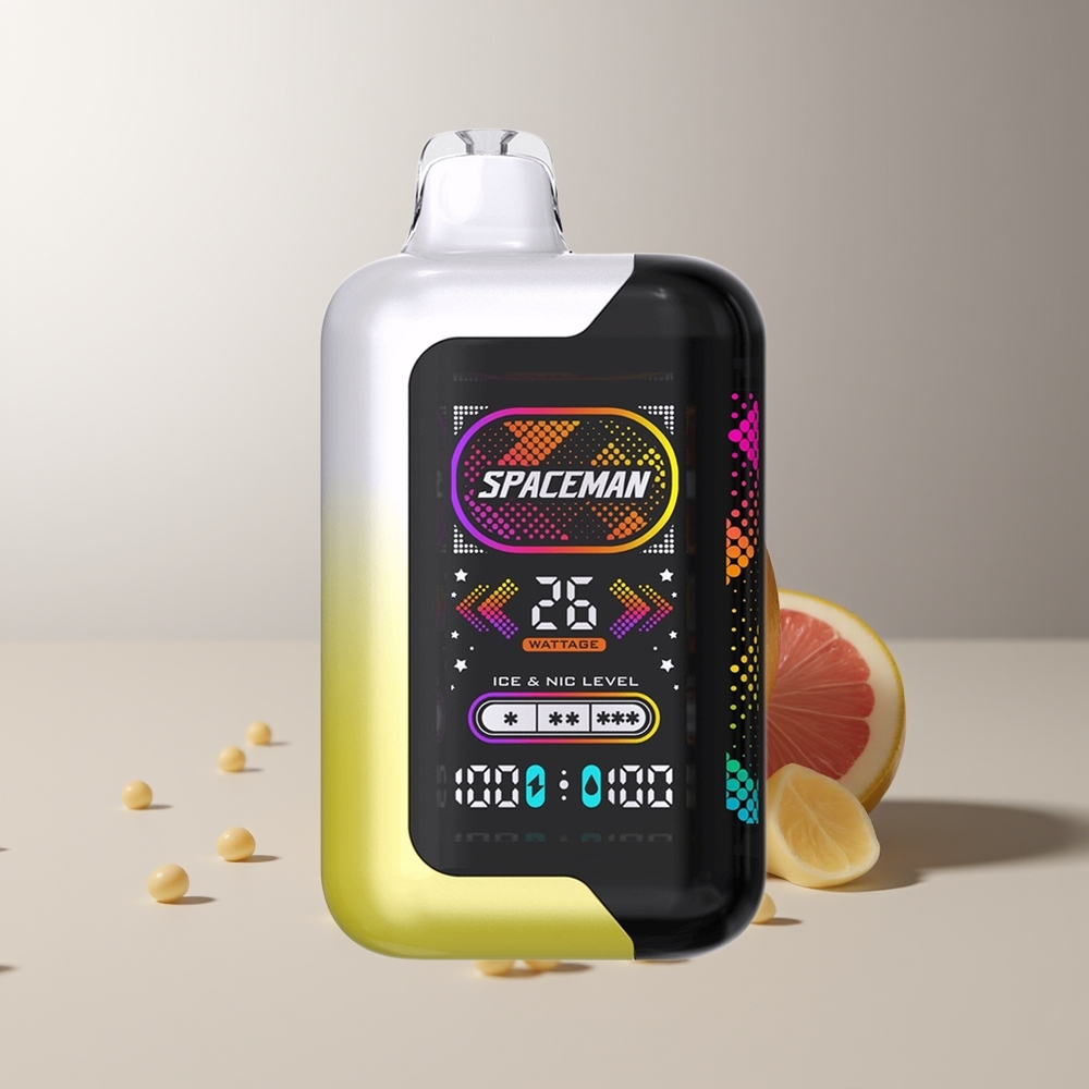 SMOK SPACEMAN SP40000 20ml 50mg Citrinų Pop 1000mAh 10-26W