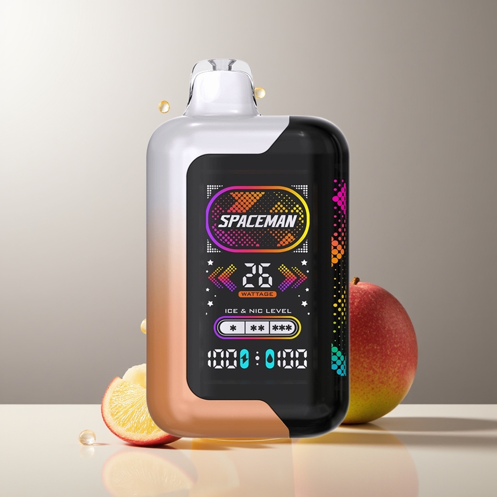 SMOK SPACEMAN SP40000 20ml 50mg Rūgštus Mango Medaus Melionas