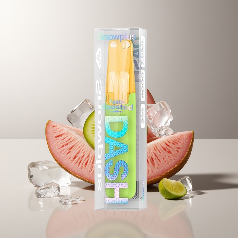 Snowplus Dash 4000 Pūsų Vienkartinis Įrenginys Kiwi Ledas Keraminis 530mAh 7.5ml