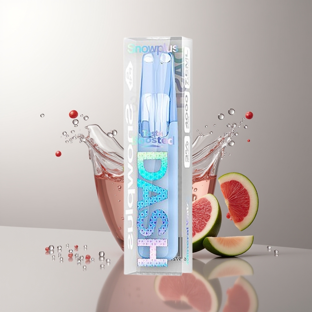 Snowplus Dash 4000 Pūsų Vienkartinis Įrenginys Mineralinė Vandens Ceraminė 530mAh 7,5ml