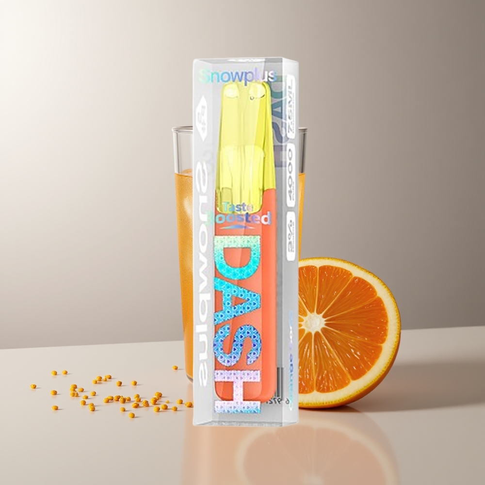 Snowplus Dash 4000 Pūsų Vienkartinis Įrenginys Oranžinė Soda Keramika 530mAh 7.5ml