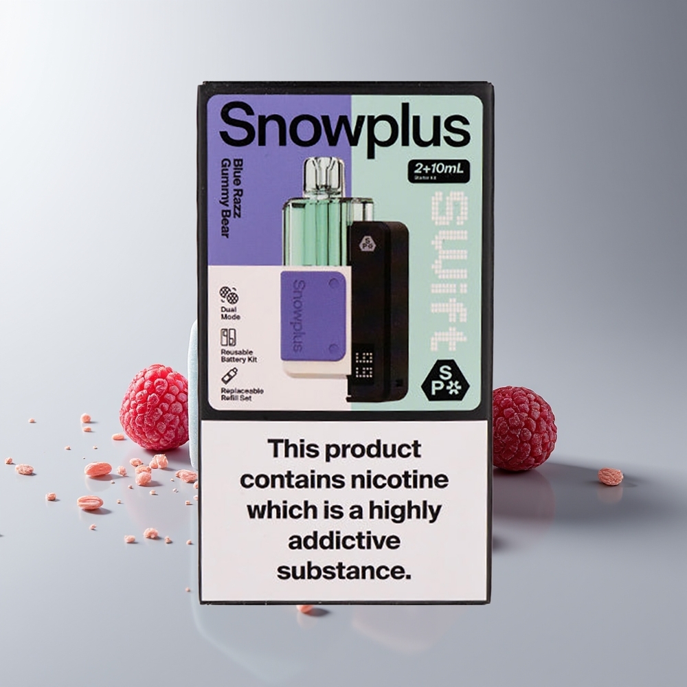 Snowplus Swift 5000 Pūsų 1000 mAh Dvigubas Tinklelis Mėlynasis Guminis Meškiukas