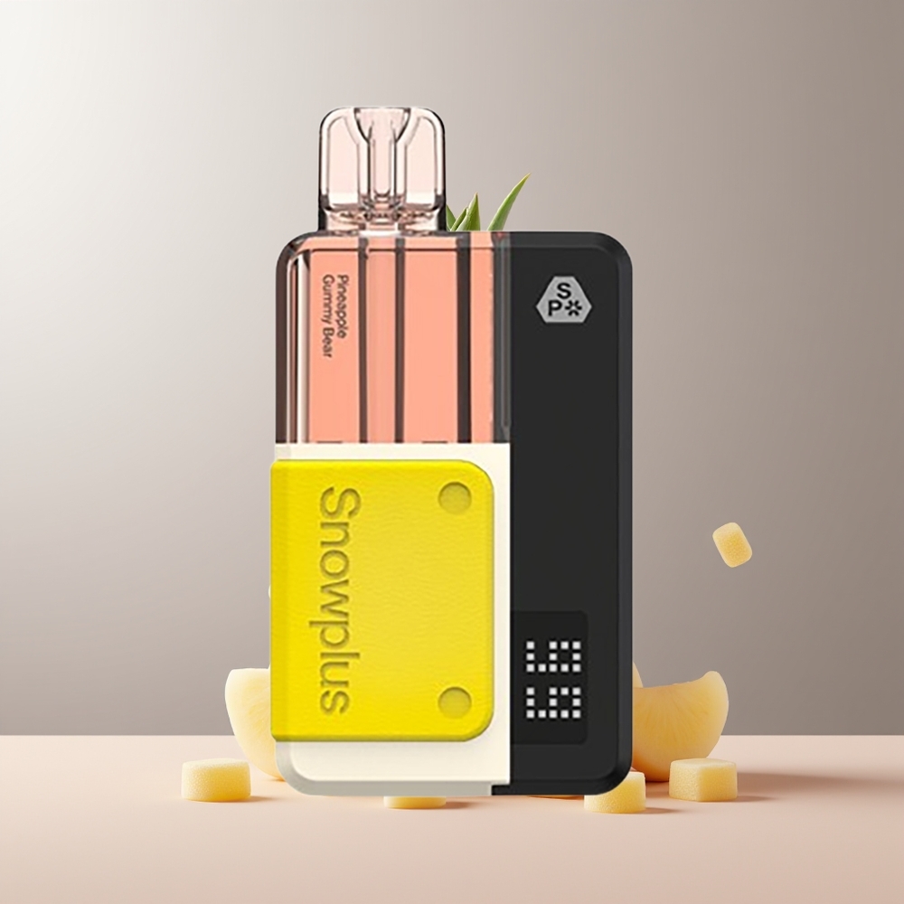 Snowplus Swift 5000 Pūsų Dual Mesh 1000 mAh Ananasinė Guminė Meška