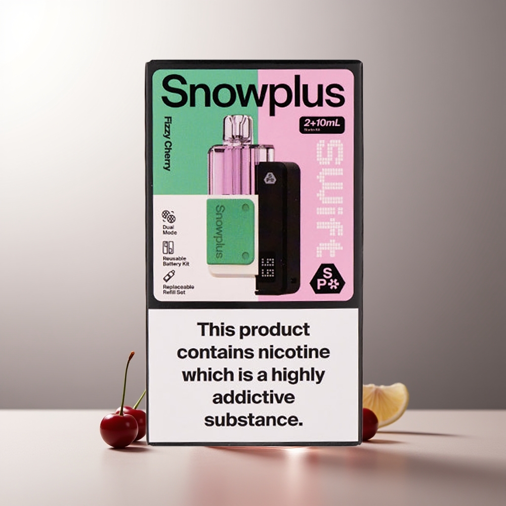 Snowplus Swift 5000 Pūsų Dual Mesh 1000 mAh Švelnus Vyšninis