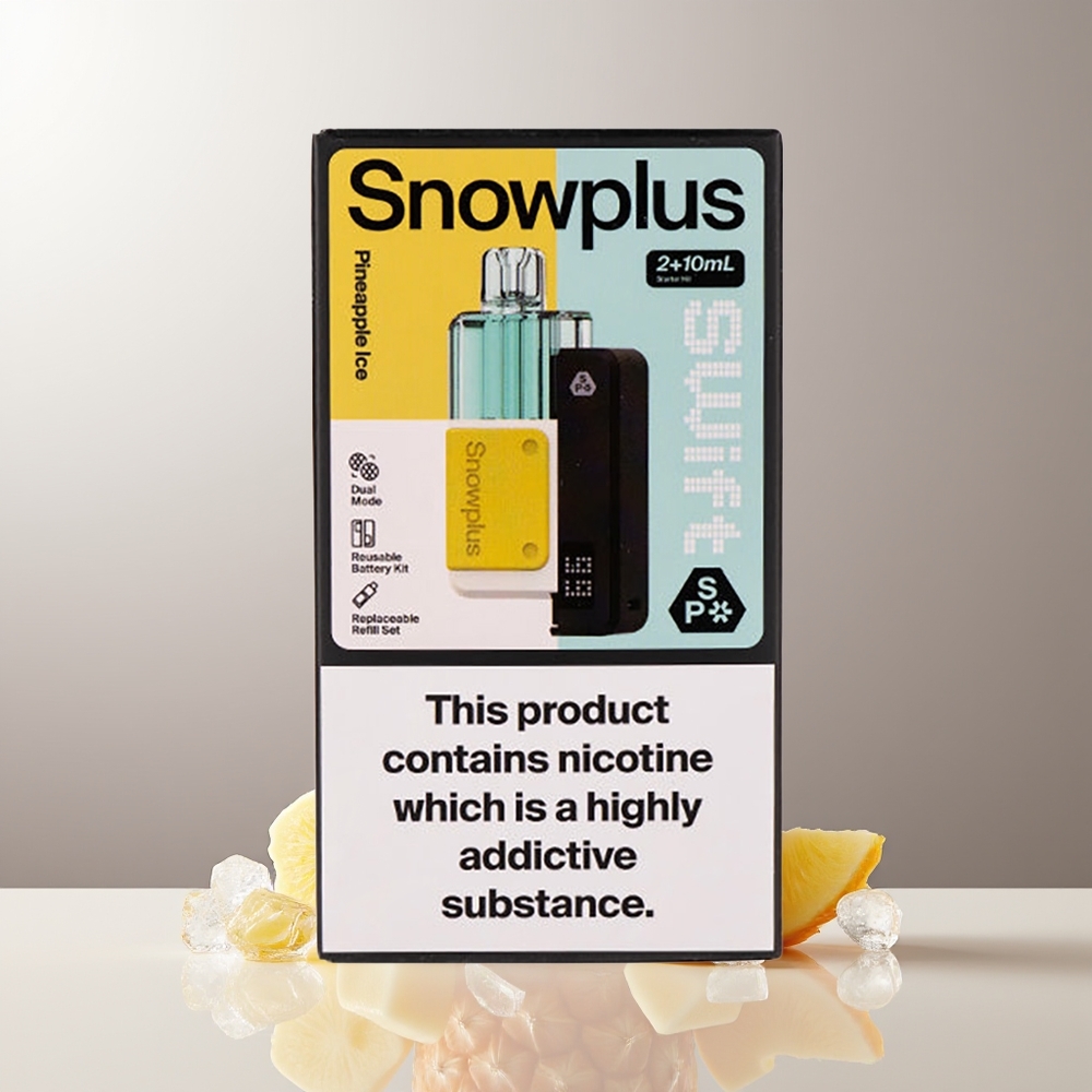 Snowplus Swift 5000 Pūsų Dviguba Tinklelinė 1000 mAh Ananasų Ledas