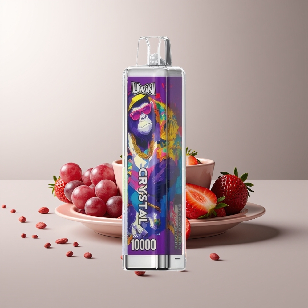 UWIN Crystal 10000 Pūkų Braškynės Vynuogių RGB