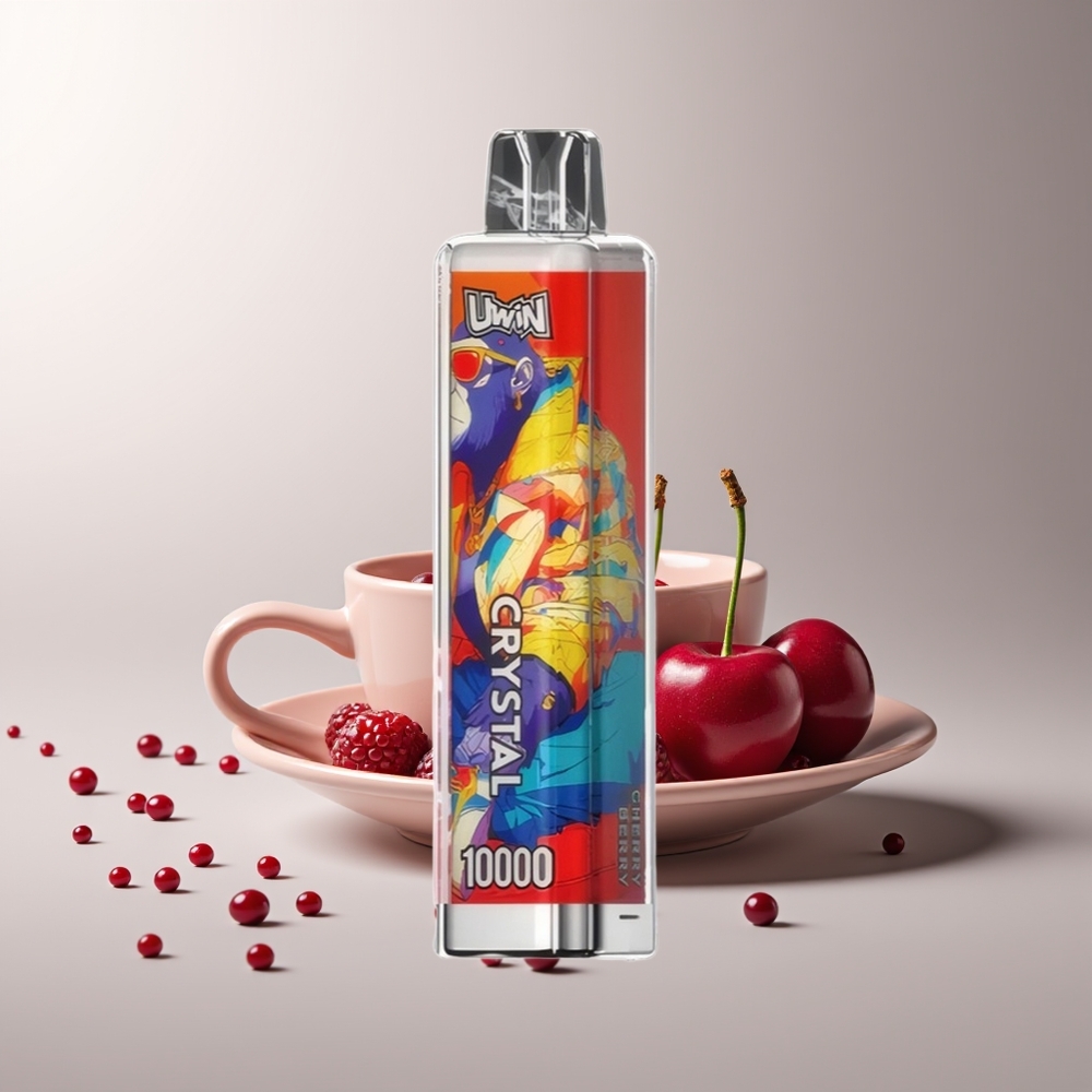 UWIN Crystal 10000 Pūkų Vyšnių Uogų RGB