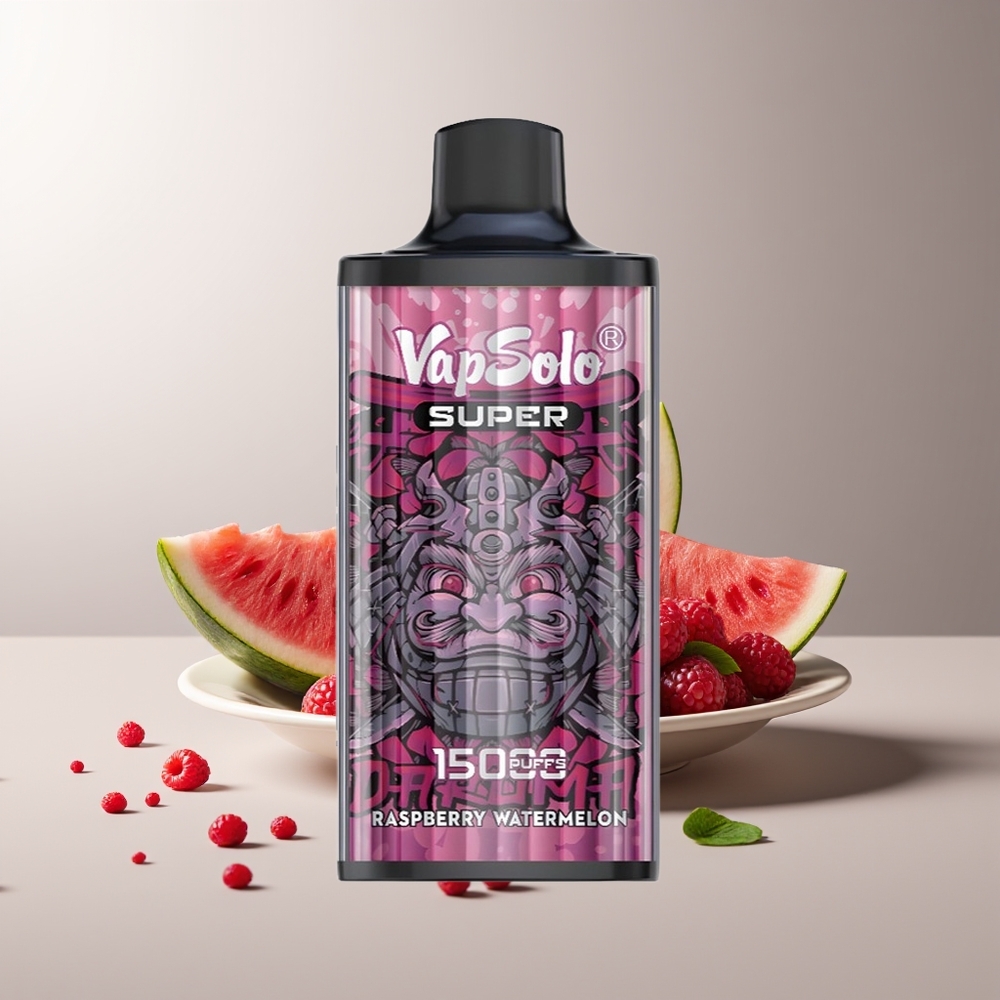 Vapsolo Super 15000 Pūkų 40ml 850mAh Avietės Arbūzas