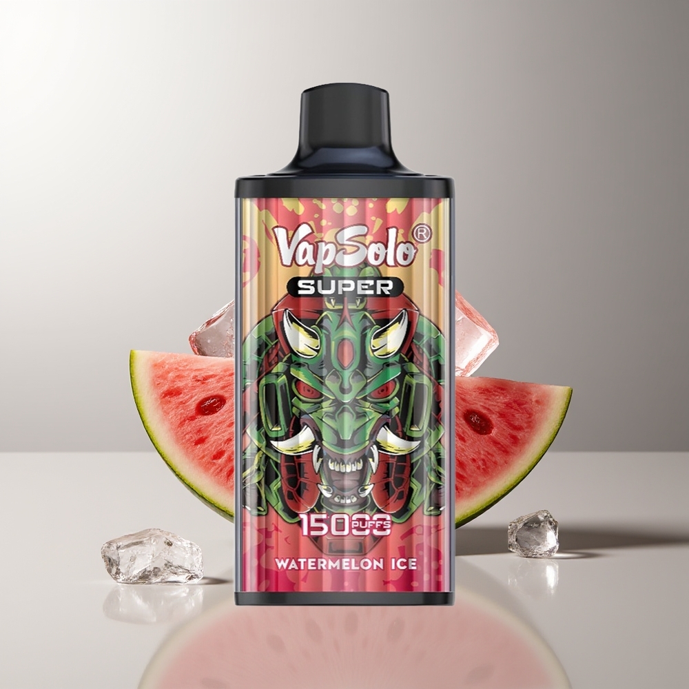 Vapsolo Super 15000 Pūkų 40ml 850mah Arbūzo Ledas