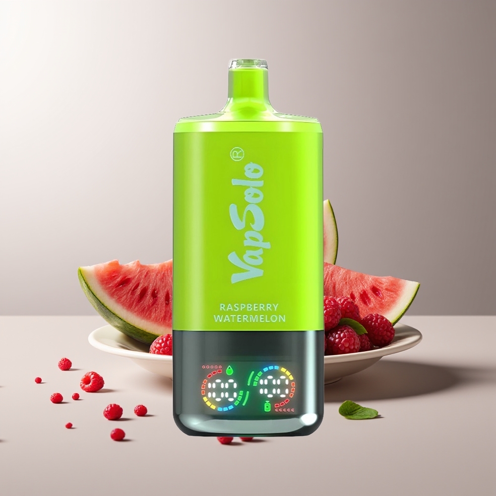 VapSolo Triple 30000 Pūsų Deguonies Vandens Melionas Avietė 40ml 3 Tipas-C