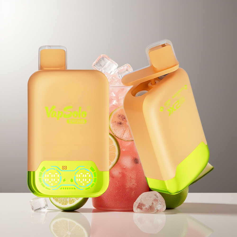 Vapsolo Twins 20000 Puffs Citrina Arbūzas Mėtų Ledas 40 ml Type-C