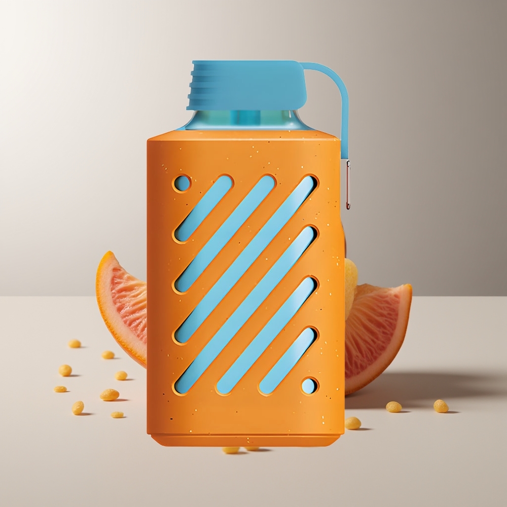 VOZOL GEAR 10000 Pūkų Apelsinas Mango Gvajava 20 ml Skysčio Talpa VAMT Tinklelio Apvija 65% PCR Medžiagos