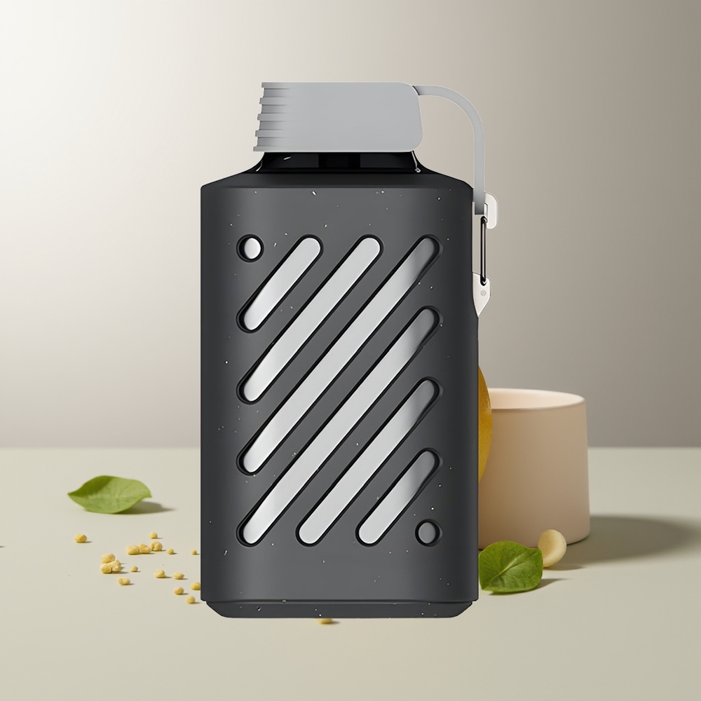 VOZOL GEAR 10000 Pūkų Citrina Mėta VAMT Tinklelio Ritė 20 ml Skysčio