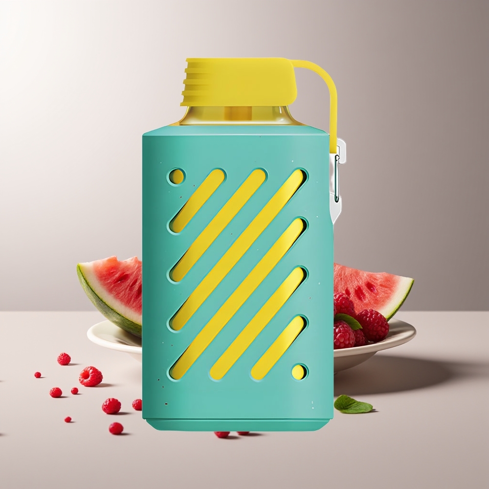 VOZOL GEAR 10000 Pakartotinai Naudojamas Vapas Avietė Arbūzas 20ml 50mg/ml VAMT Tinklelio Apvija