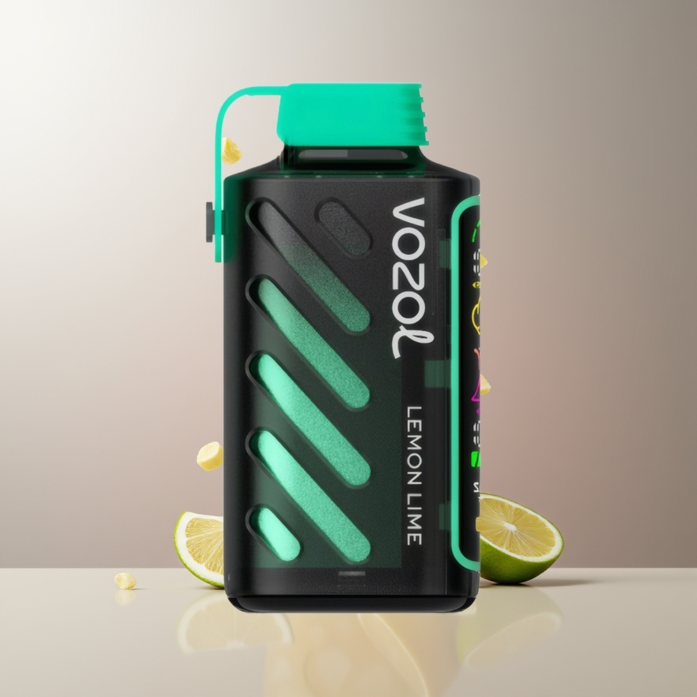 VOZOL Gear Power 20000 Pūkų Citrina Žalioji Riešutėlis S.i.L.C. Tech Dual Mesh Coil 20mL