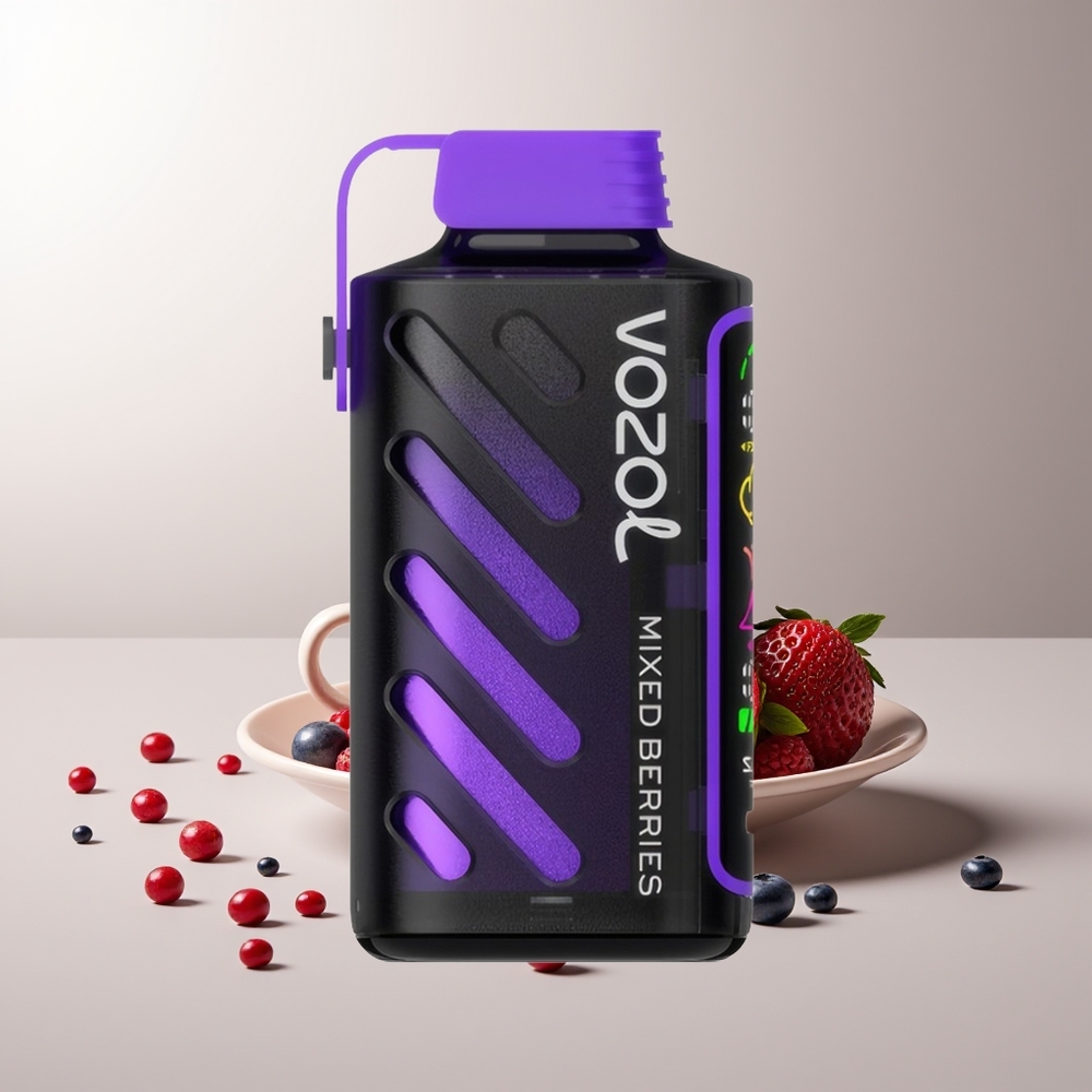VOZOL Gear Power 20000 Pūkų Mišrios Uogos S.i.L.C. Tech Dual Mesh Coil 20mL