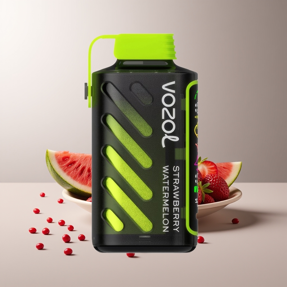 VOZOL Gear Power 20000 Puffs Dual Mesh 20mL Braškinė Arbūzas