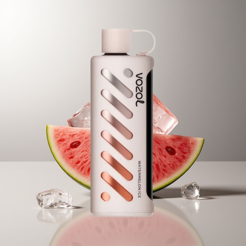 VOZOL Gear Shisha 25000 Pūkų Arbūzas Ledas S.i.L.C Tech Dual Mesh Dual Modes 1000mAh