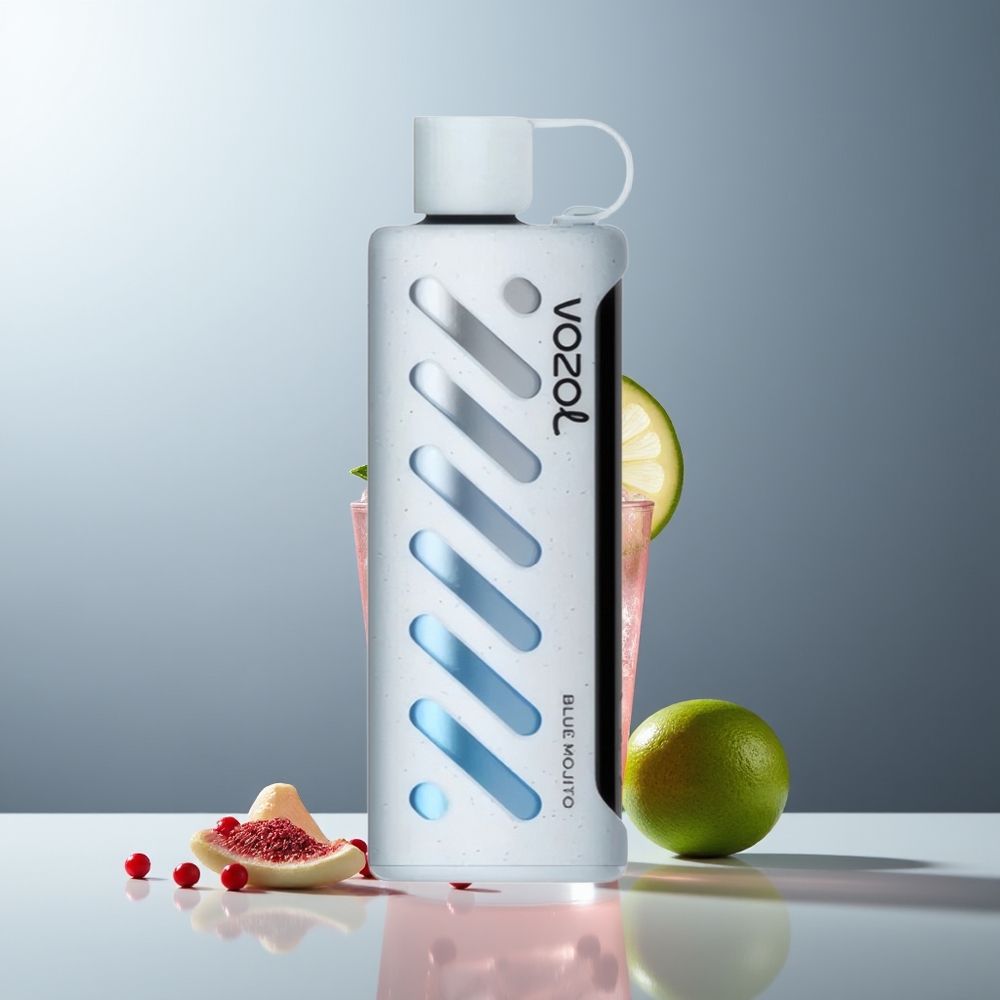 VOZOL Gear Shisha 25000 Pūkų Mėlynasis Mojito S.i.L.C Tech Dual Mesh Dual Modes