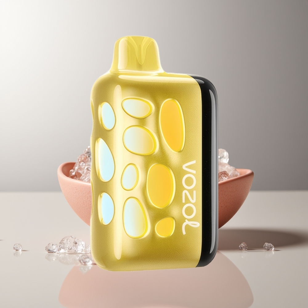 VOZOL RAVE 40000 Dūmai Mango Ledas 270 laipsnių Švytėjimas 20/50mg/ml Nikotinas 1000mAh Baterija