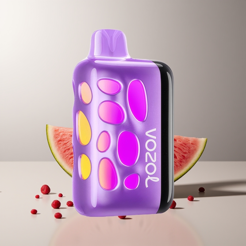 VOZOL RAVE 40000 Vienkartinis Vapas Arbūzas Razz Rancher 270 Laipsnių Vibrantus Švytėjimas 20/50mg/ml Nikotino 1000mAh Baterija