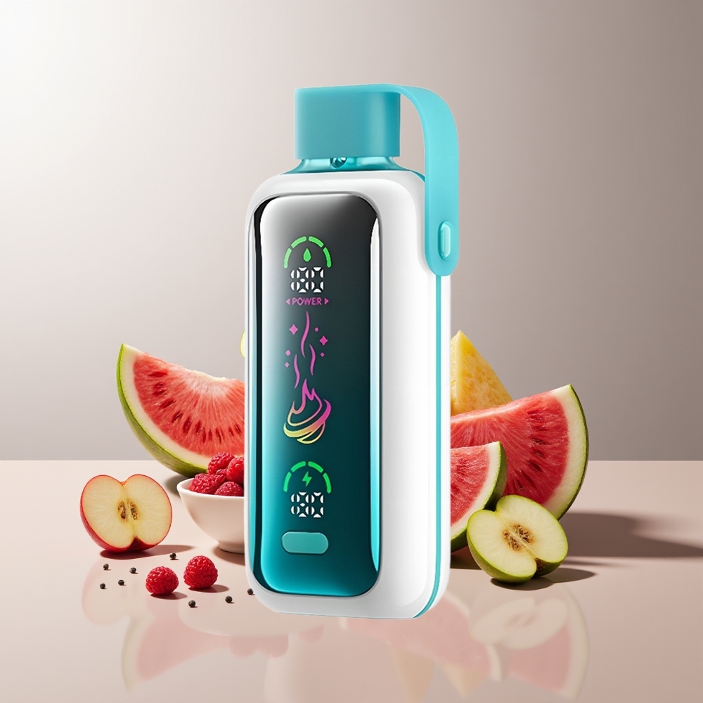 VOZOL Star 20000 Pūkų Dvigubas Tinklas 650mAh Avietė Obuolys Vandermelonas Ananasas