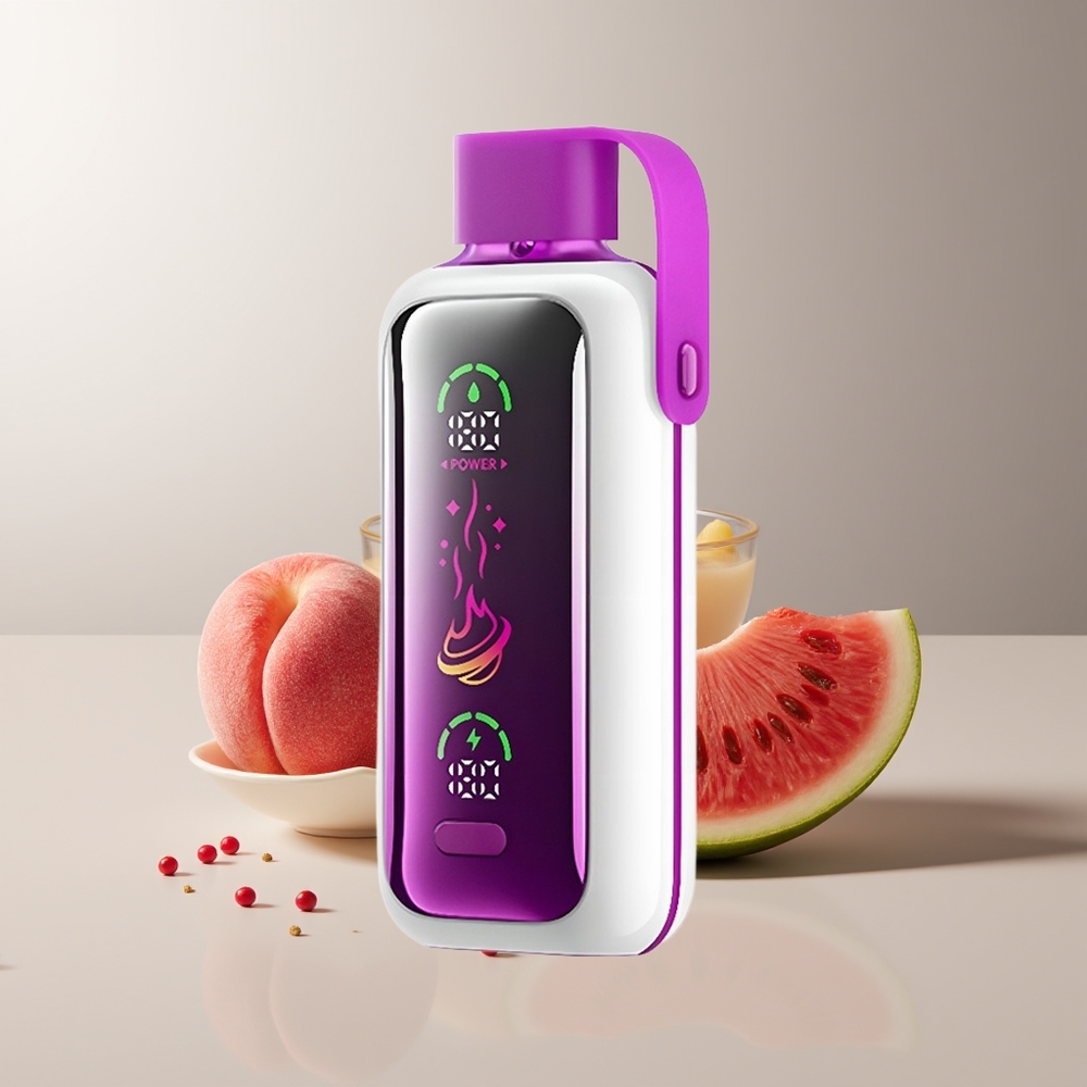 VOZOL Star 20000 Pūkų Dvigubas Tinklas 650mAh Persikų Mango Arbūzas