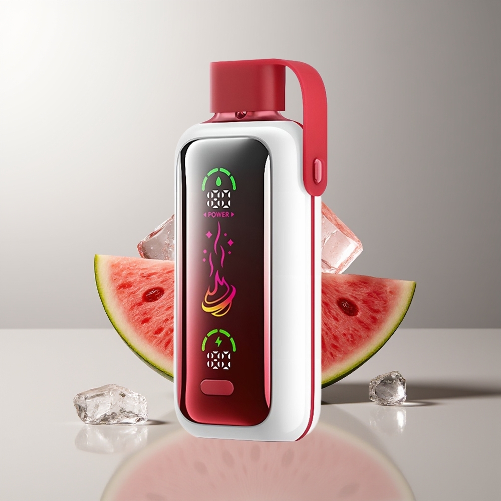 VOZOL Star 20000 Puffs Arbūzo ledas 2.2'' HD veidrodinis ekranas Dvigubas tinklas 650mAh