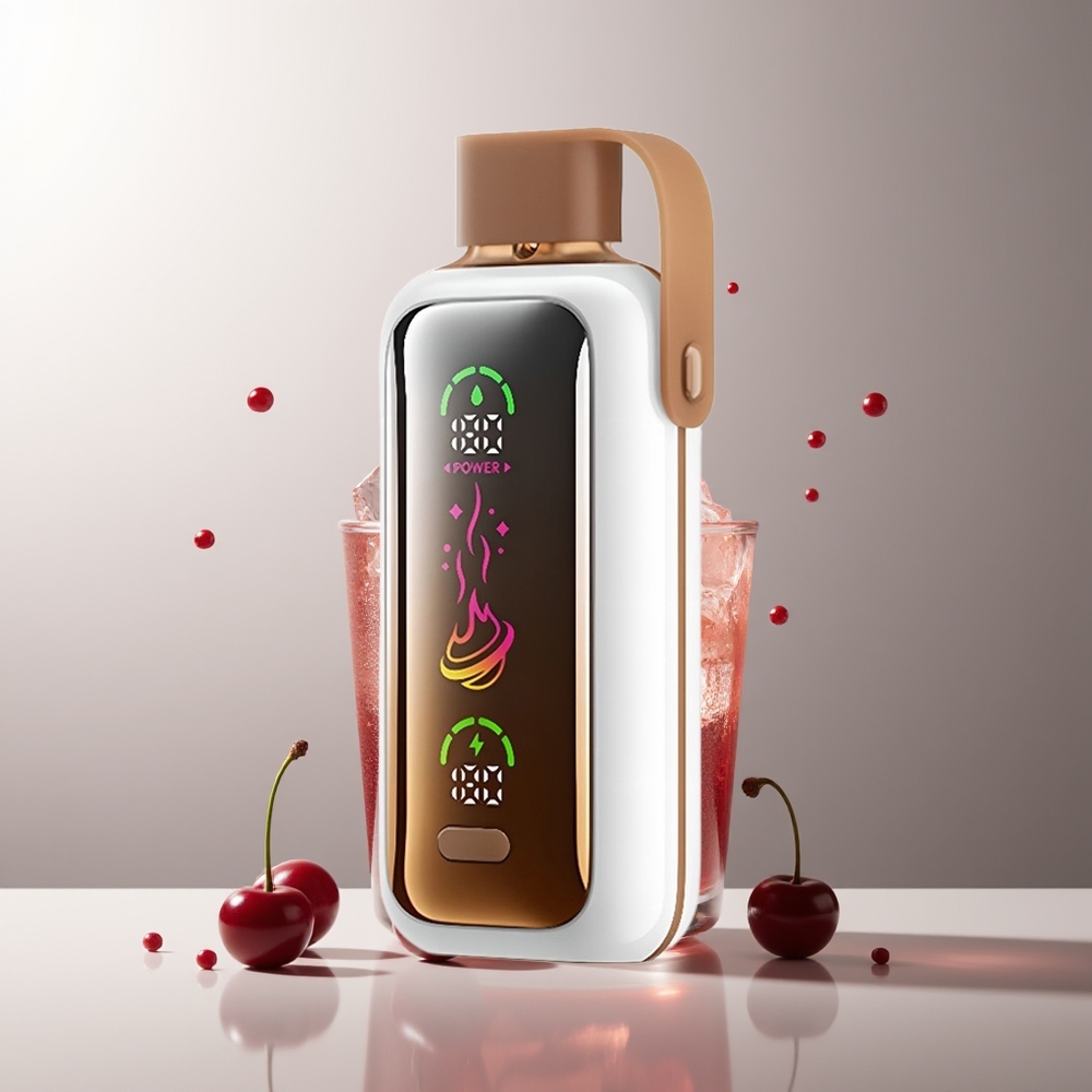 VOZOL Star 20000 Puffs Dvigubas Tinklas 650mAh Vyšnių Kola
