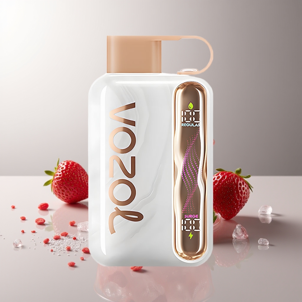 VOZOL STAR 40000 Pūkų Vienkartinės Elektroninės Cigaretės Braškių Ledas 1000mAh Type-C 20/50mg/ml