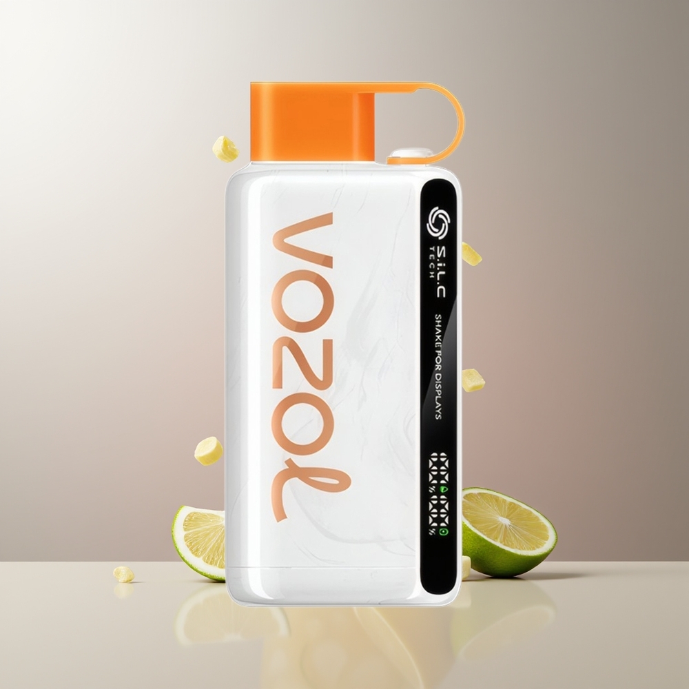 VOZOL STAR 9000/12000 Citrina Svogūnas Vienkartinės Elektroninės Cigaretės S.i.L.C TECH 650mAh 0/20/50mg/ml