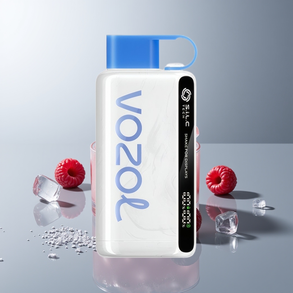 VOZOL STAR 9000/12000 Pakartotinai Naudojamas Vapas Mėlynųjų Serbentų Ledas Sukratykite Rodymui 650mAh 30% Greitesnis Įkrovimas
